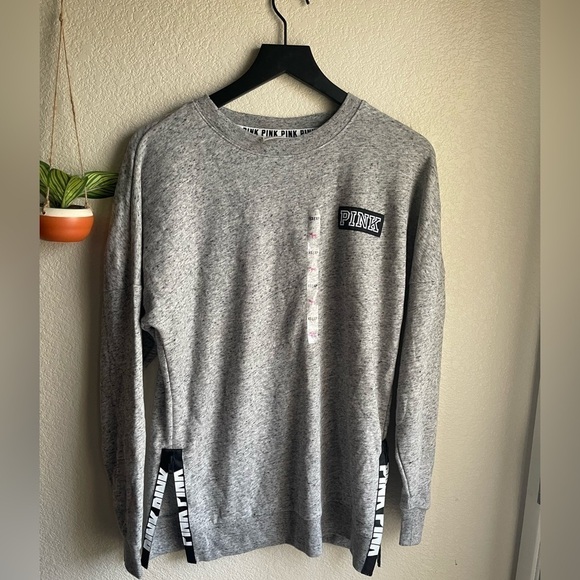 Victoria secret pink nwt crew neck - Picture 1 of 5
